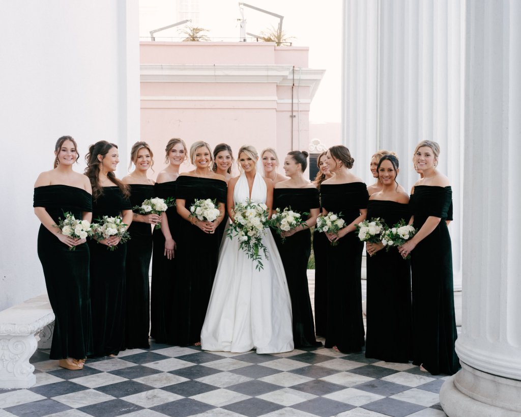 charleston real wedding