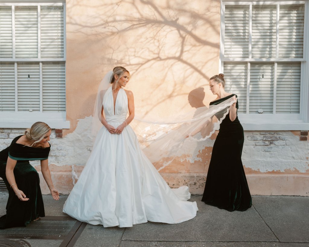 charleston real wedding