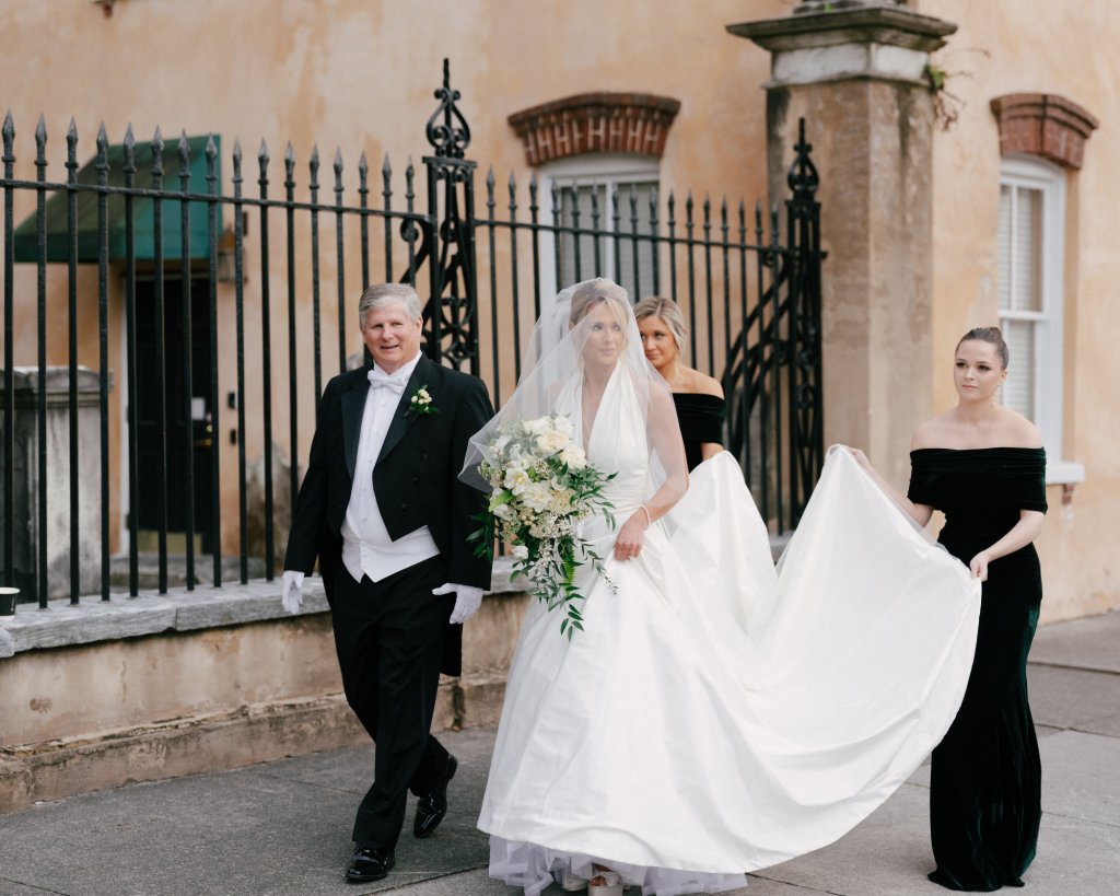 charleston real wedding