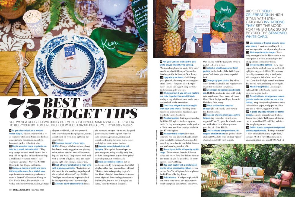 bridal guide november december 2025 bridal guide november december 2025