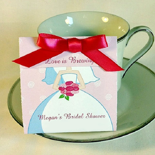 bridal shower tea favor