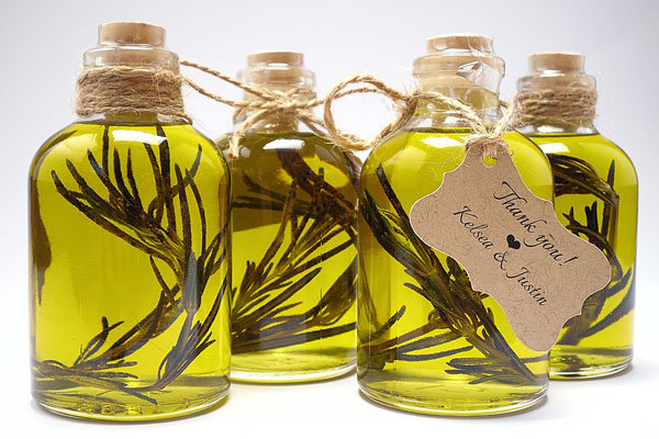 bridal shower favors oil