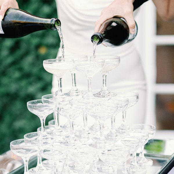 wedding champagne tower wedding champagne tower