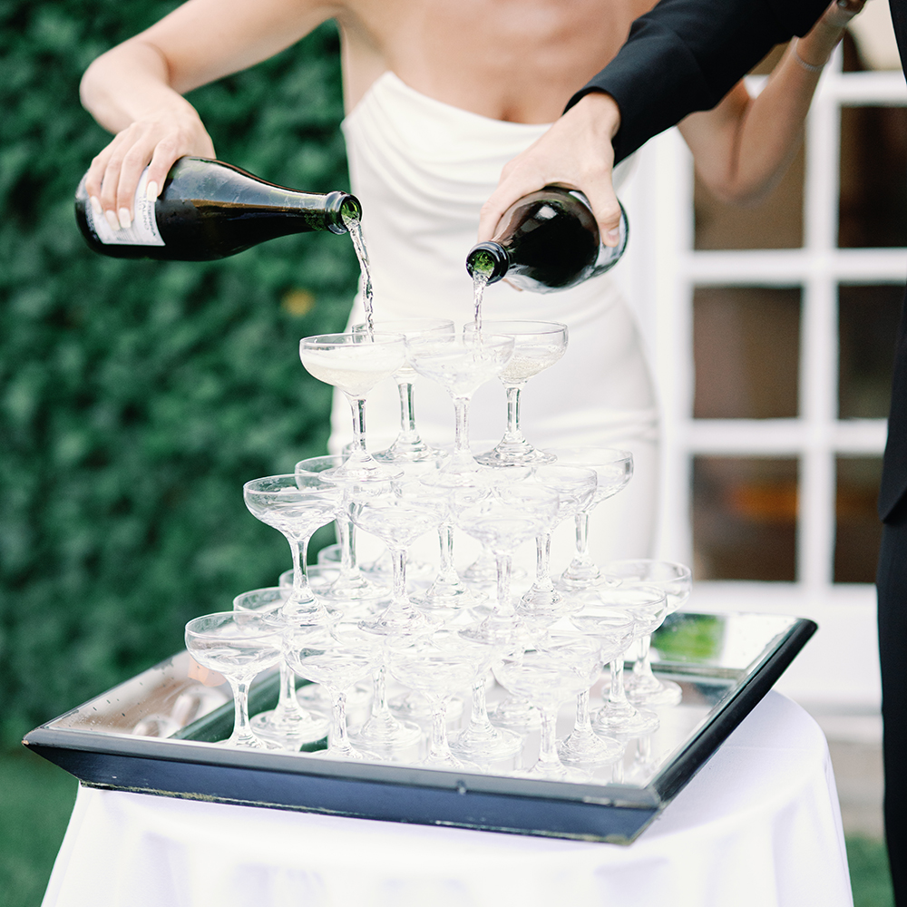 champagne tower champagne tower