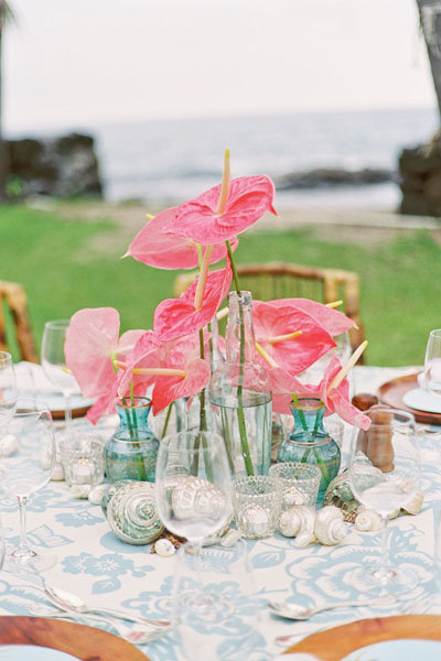 floral wedding centerpiece idea