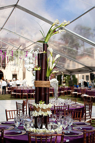 floral wedding centerpiece idea