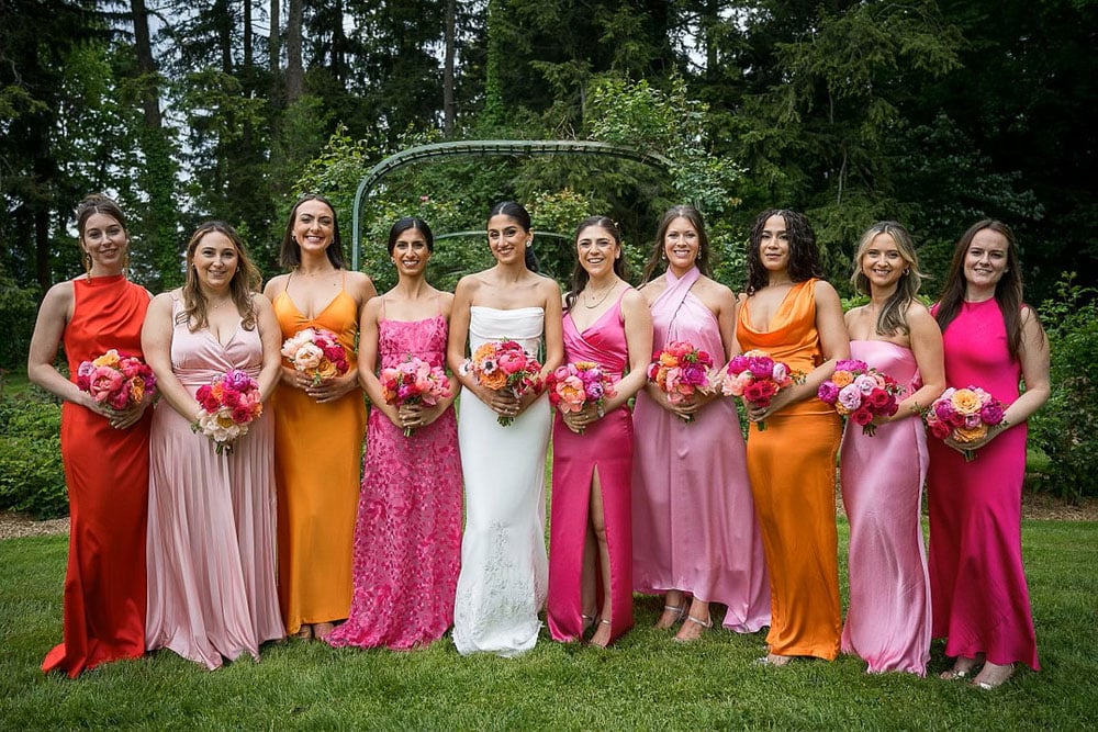 maid of honor bride and bridesmaids maid of honor bride and bridesmaids
