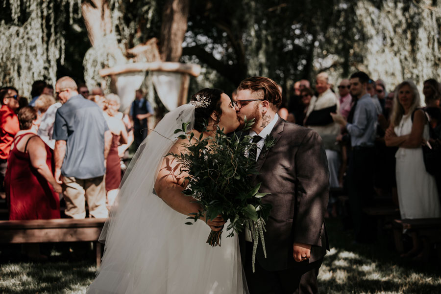 Jurassic Park Theme Wedding Husband and Wife