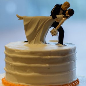 wedding cake topper