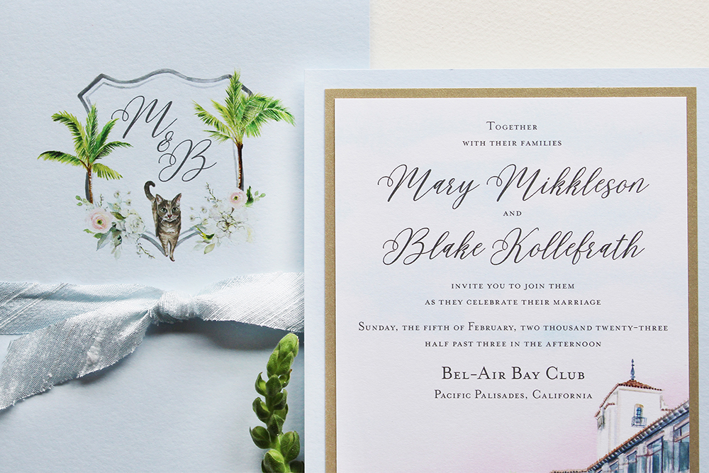 cat wedding stationery cat wedding stationery