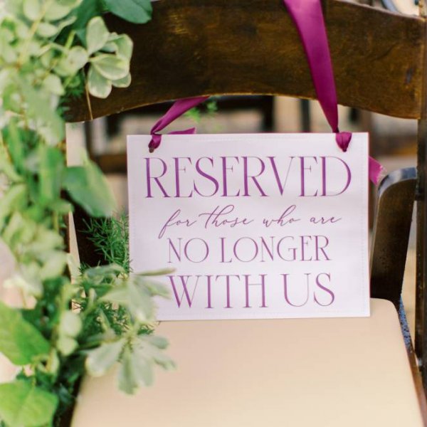 wedding remembrance seat wedding remembrance seat