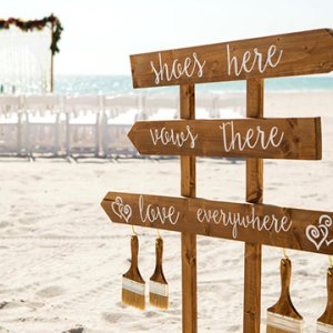 summer beach wedding