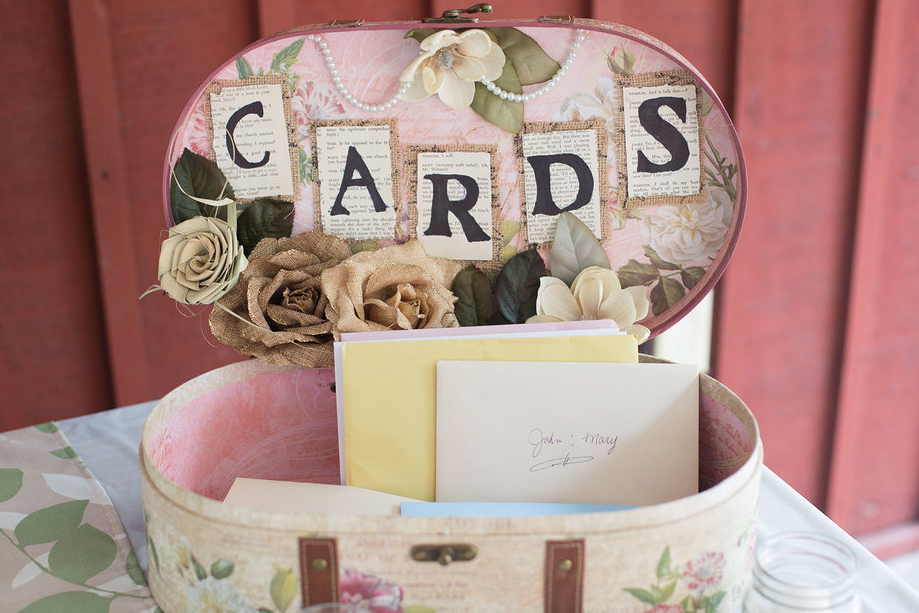 wedding card box