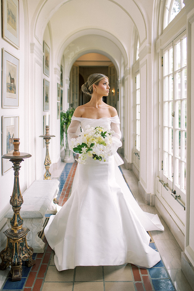 vintage wedding gown