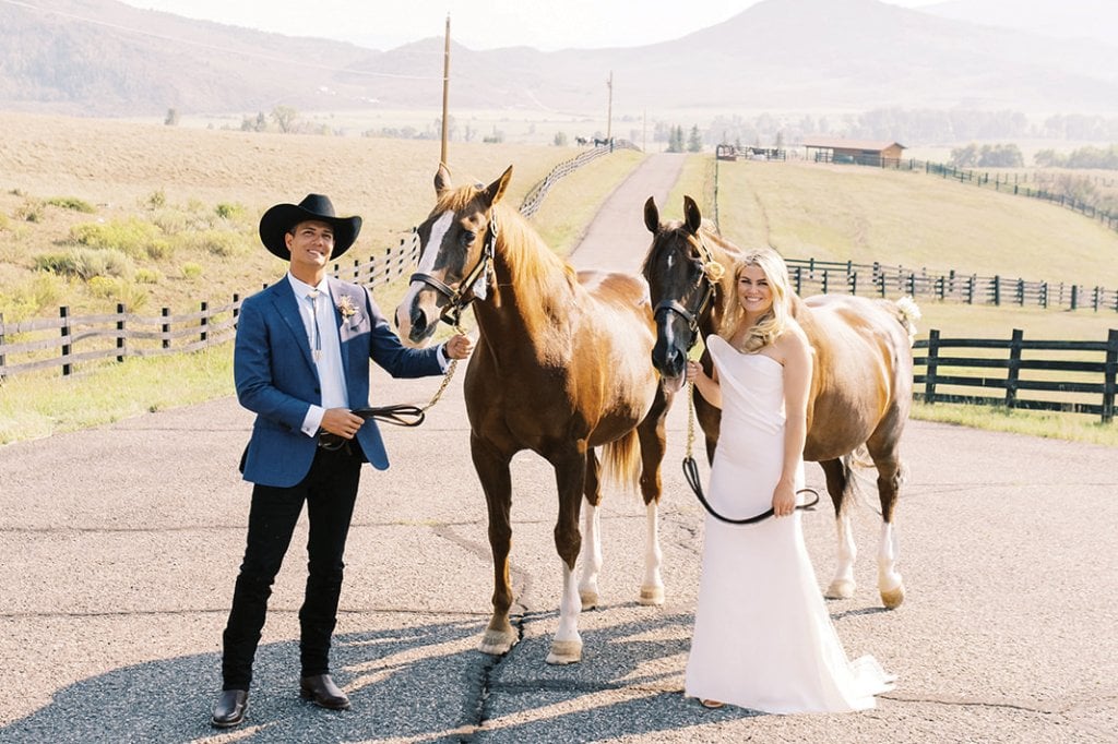 western wedding