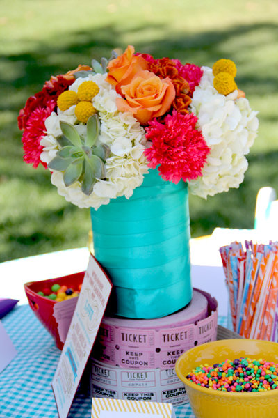 whimsical wedding centerpiece idea