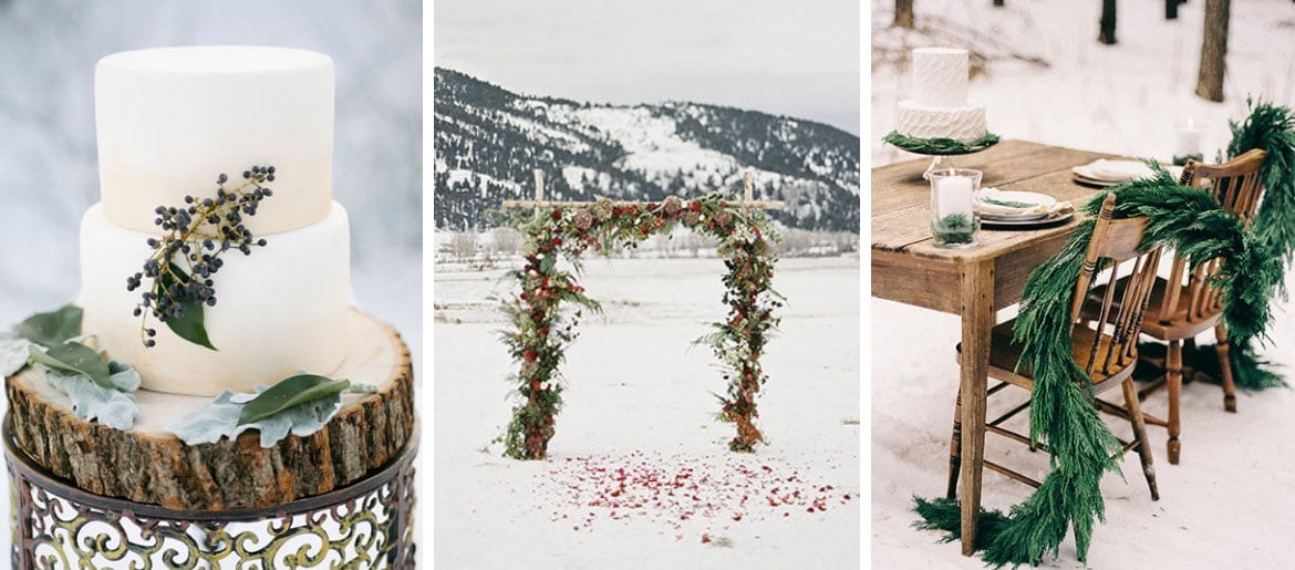 Winter Wedding Décor Winter Wedding Décor