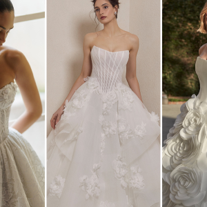 floral wedding dresses