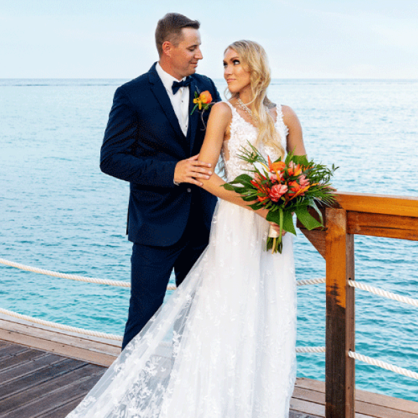 sandals dunns river resort real wedding