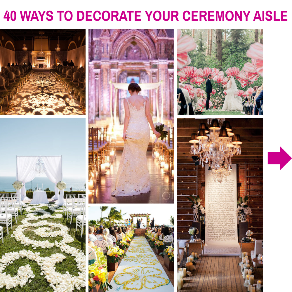 wedding aisle decor wedding aisle decor