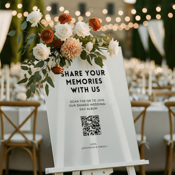 Capture Wedding Memories Effortlessly with a QR Code